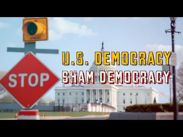 ⁣U.S. democracy sham democracy | AIGC Footage