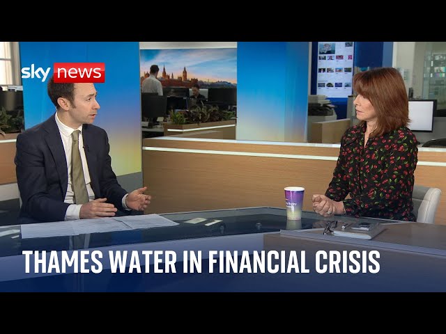 Britain's biggest water company Thames Water in £15bn of debt
