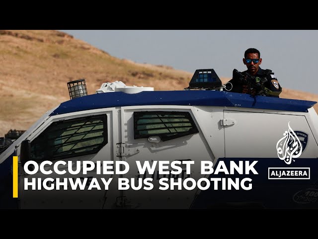 Manhunt under way for school bus attacker in occupied West Bank