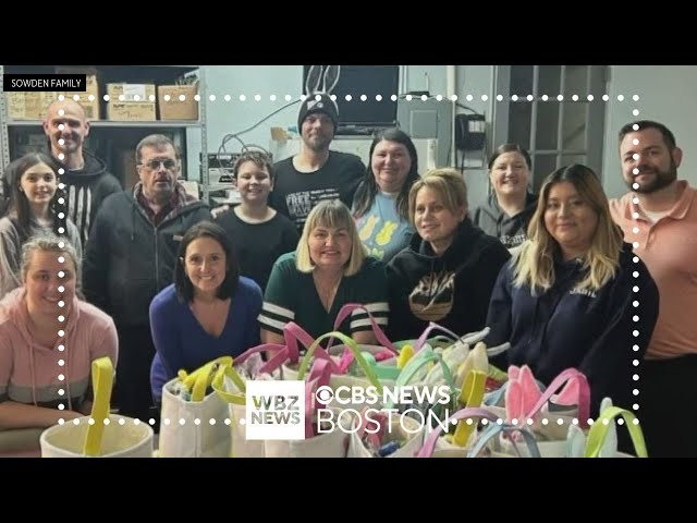 Worcester 12-year-old donates hundreds of Easter Baskets to homeless children