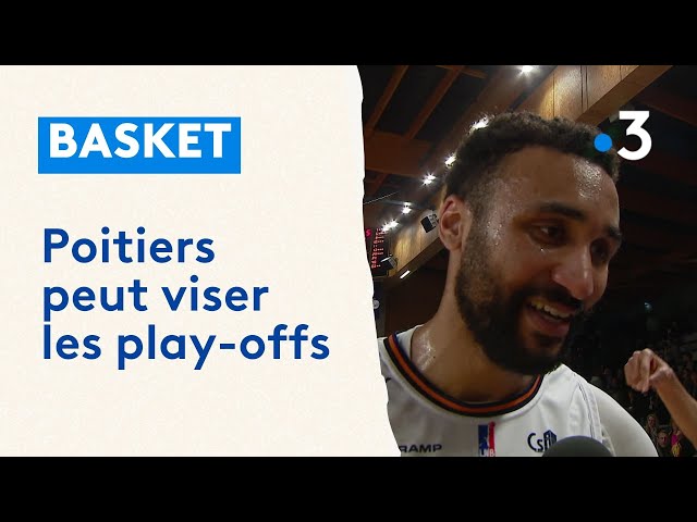 ⁣Basket : match Poitiers / Nantes (81-74)