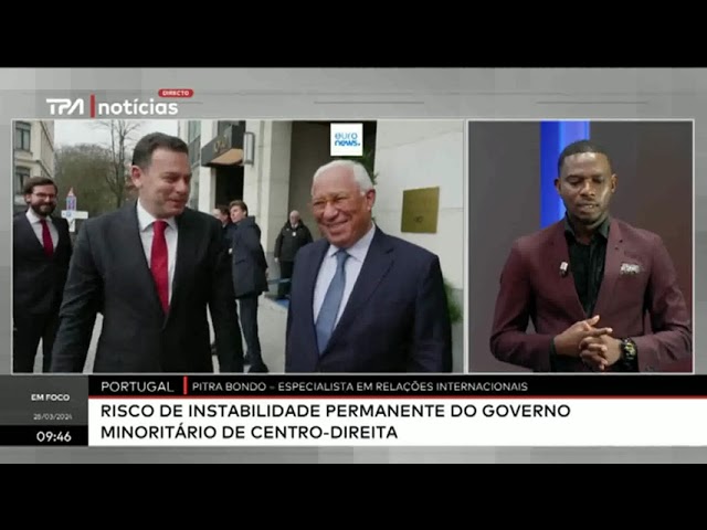 "Em Foco" Portugal:  Risco de instabilidade permanente do governo minoritário de centro-d