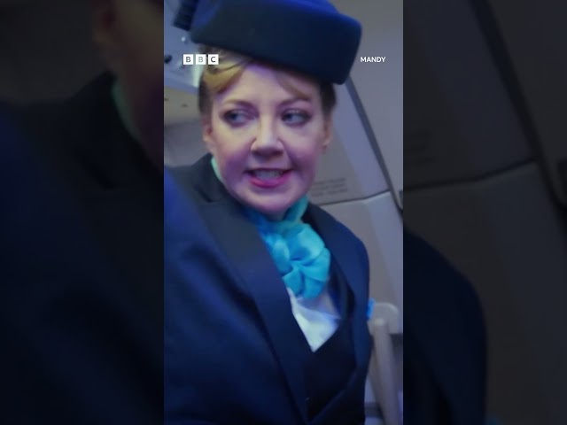 It's hard work being a flight attendant   - BBC