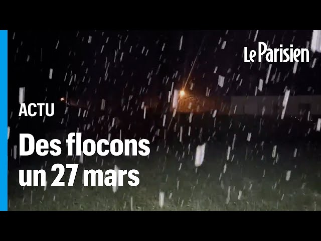 Il a neigé un 27 mars à Brest