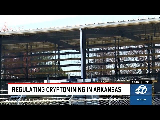 ⁣Arkansas Senate committee to begin interim study on regulating cryptomining