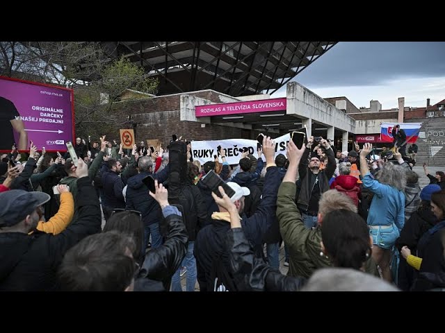 Slovaquie : manifestation pour l'indépendance des médias