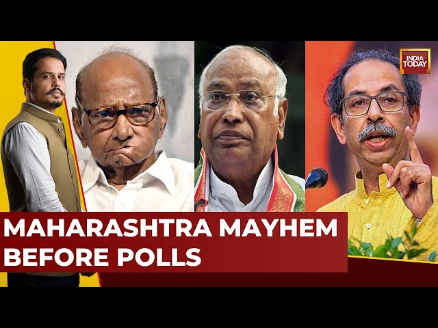 5LIVE With Shiv Aroor LIVE: Aghadi & Mahayuti All Fighting | Maharashtra Mayhem Before 2024 Poll