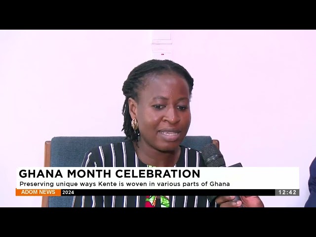 Preserving unique ways Kente is woven in various parts of Ghana- Adom TV News (28-3-24)