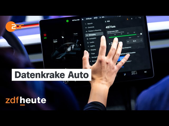 Wie uns moderne Autos ausspionieren | 3sat NANO