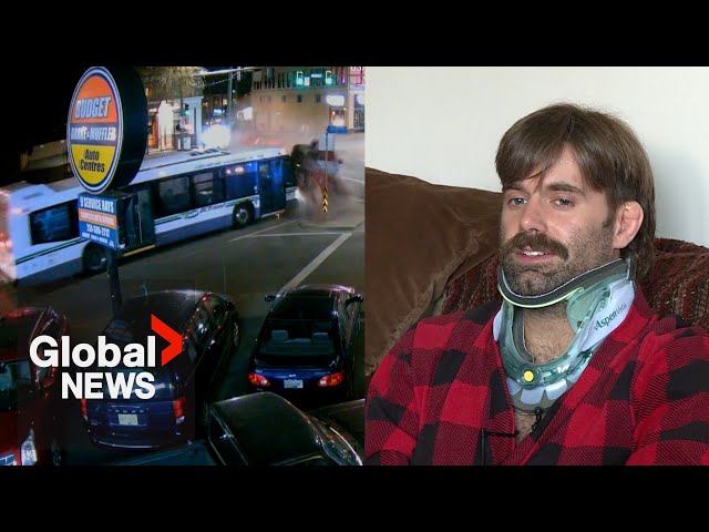 "My truck just atomized": Survivor of shocking Victoria, BC car crash speaks out