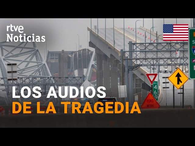 BALTIMORE: Así vivieron los SERVICIOS de EMERGENCIAS el COLAPSO del PUENTE | RTVE Noticias