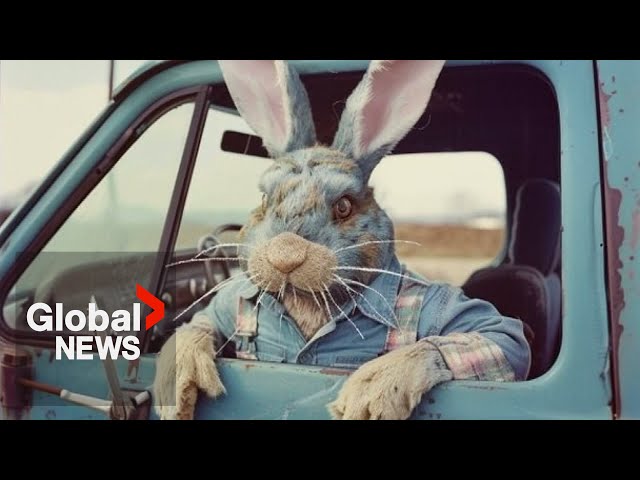 AI-generated "psychopathic" Easter Bunny causing stir in Manitoba