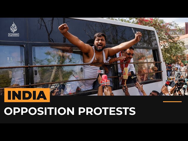 India’s opposition supporters protest arrest of key leader | Al Jazeera Newsfeed