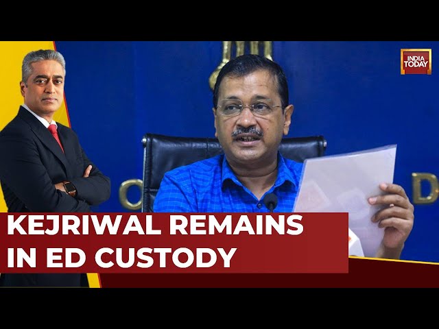 Rajdeep Sardesai LIVE: Arvind Kejriwal Remains In ED Custody | Judiciary Caught In Crossfire?
