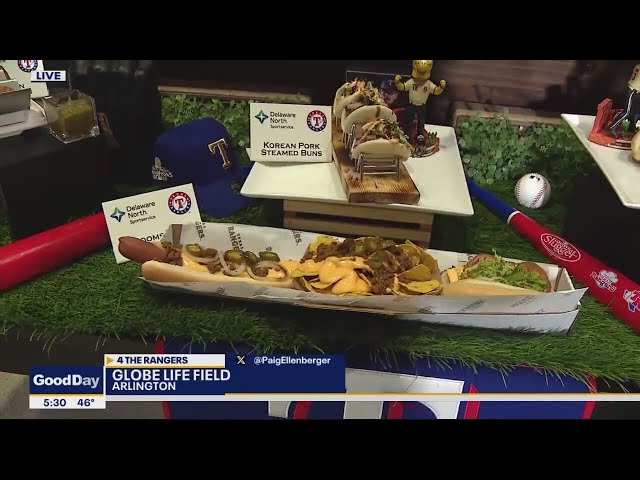 Globe Life Field adds new menu items for Rangers games