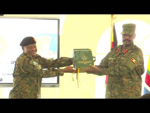 Gen. Muhoozi Kainerugaba takes over office as New Chief of Defence Forces