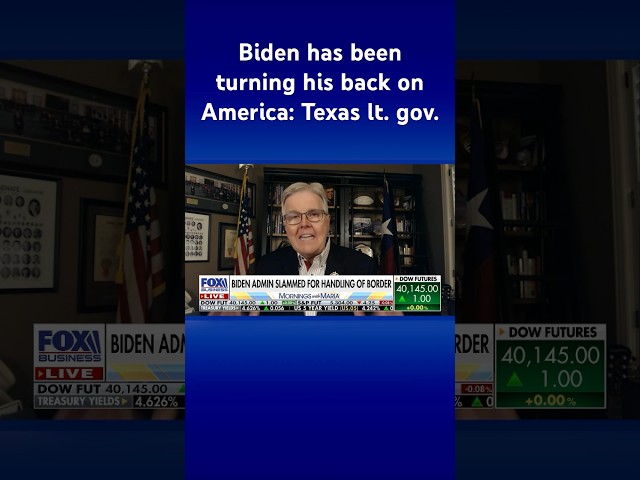 ⁣Biden is ‘absolutely destroying this country’ piece by piece, Texas' Dan Patrick stresses #shor