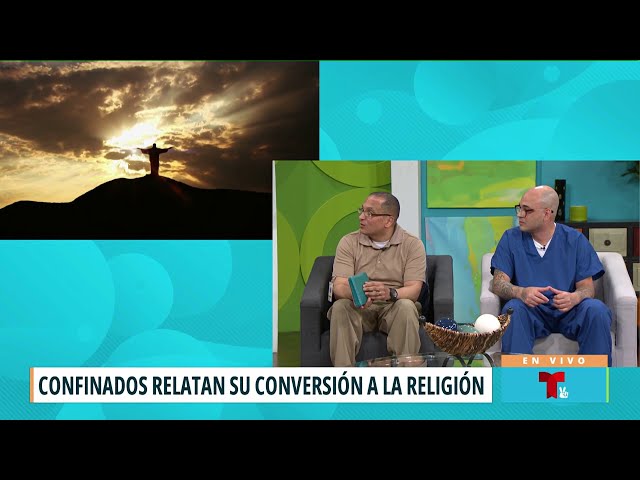 ⁣"Dios transforma": confinados cuentan su proceso de conversión al cristianismo