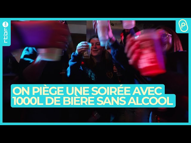 On piège des étudiants en soirée avec 1.000 litres de bière sans alcool - On n'est pas des Pige