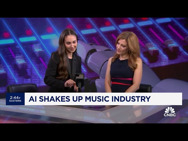 ⁣How AI is shaking up the music industry