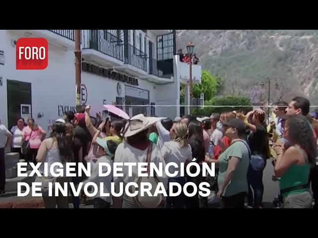 Familiares de la niña Camila, asesinada en Taxco, intentan ingresar a inmueble - Paralelo 23