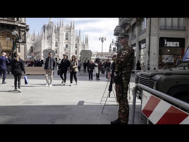 Italy raises security alert level for Easter weekend following Moscow attacks