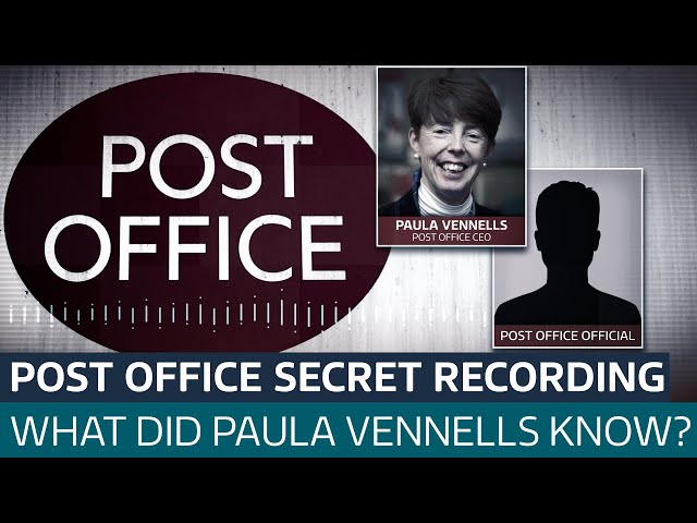 Secret tape reveals Paula Vennells was told of faulty Horizon software | ITV News
