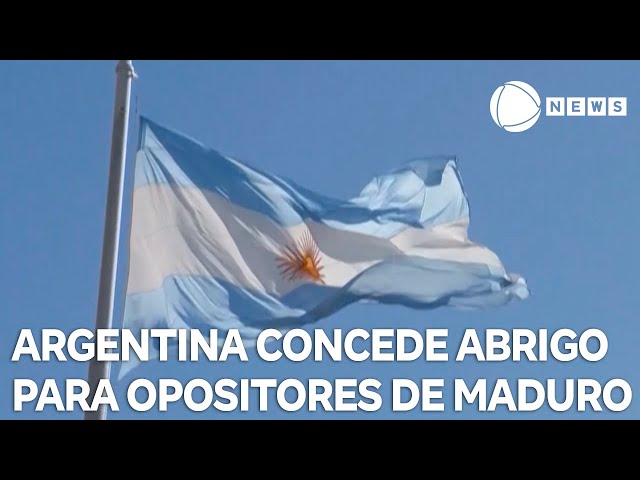 Argentina concede abrigo para opositores de Maduro