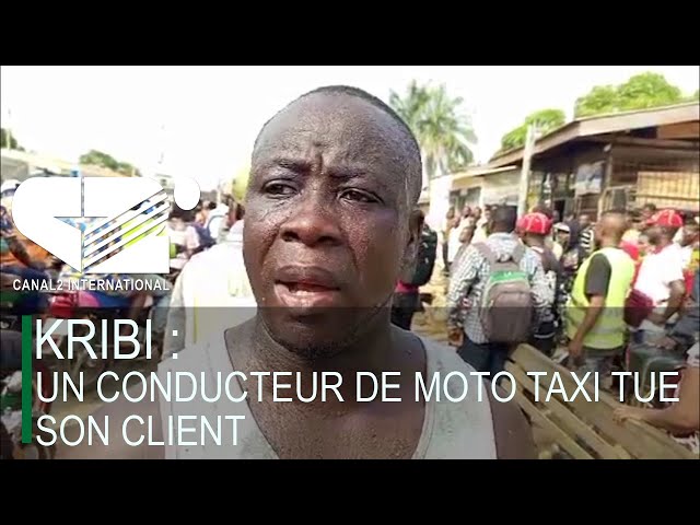 ⁣KRIBI : Un conducteur de moto taxi tue son client