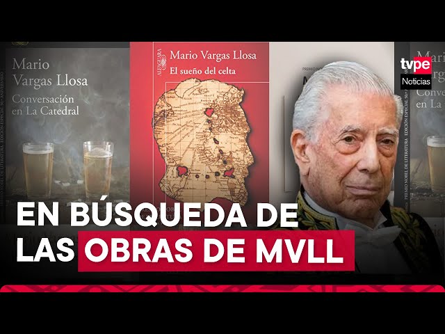 Mario Vargas Llosa: campaña de búsqueda del tesoro literario del Nobel de Literatura