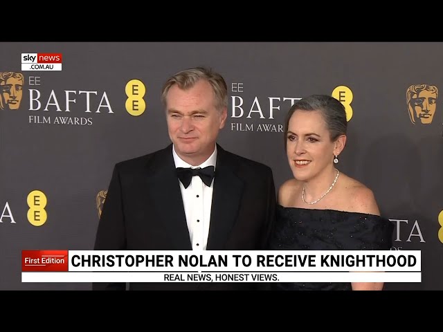 Christopher Nolan and wife to receive Knighthood and Damehood