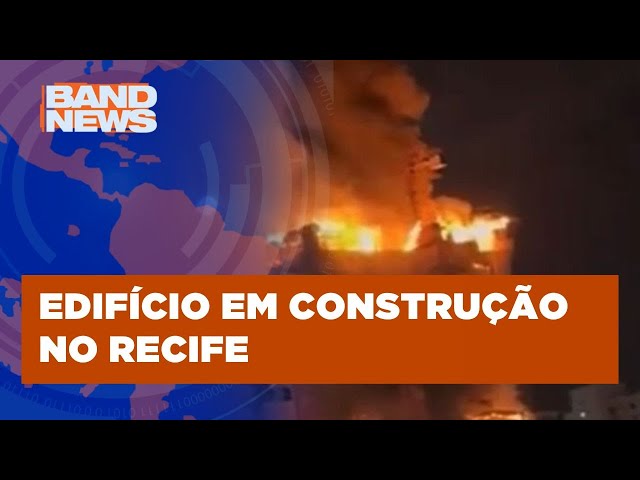 AGORA: Incêndio de grandes proporções atinges prédio | BandNewsTv