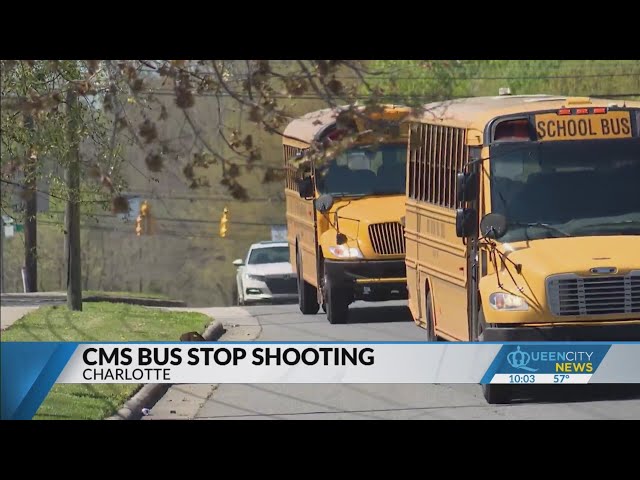 Student run from Charlotte bus stop after shots fired