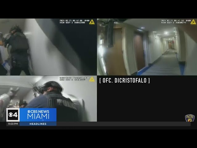 Police release video of shooting at Fort Lauderdale hotel