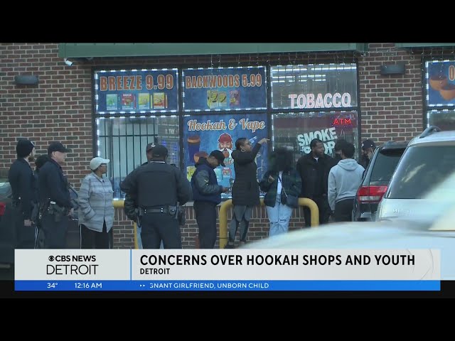 Detroiters express concern over hookah shops and youth