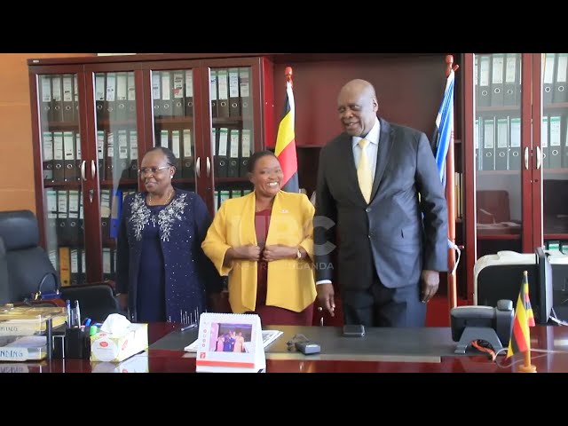 OUTGOING KARAMOJA AFFAIRS MINISTER DR. KITUTU HANDS OVER OFFICE