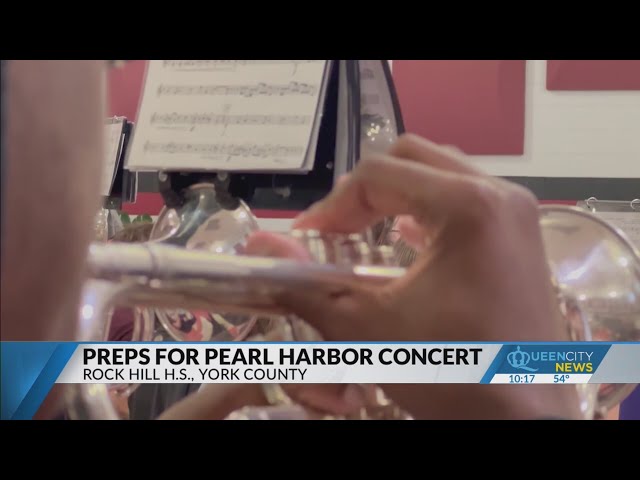 Rock Hill students prepares for Pearl Harbor concert