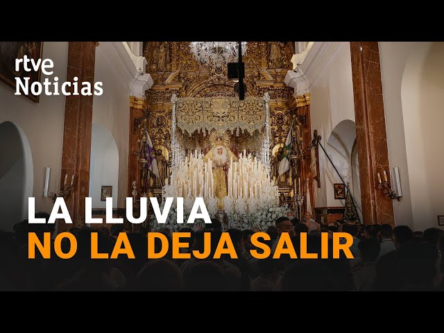 SEMANA SANTA: SEVILLA se queda sin MADRUGÁ por PRIMERA VEZ en 13 AÑOS  | RTVE Noticias