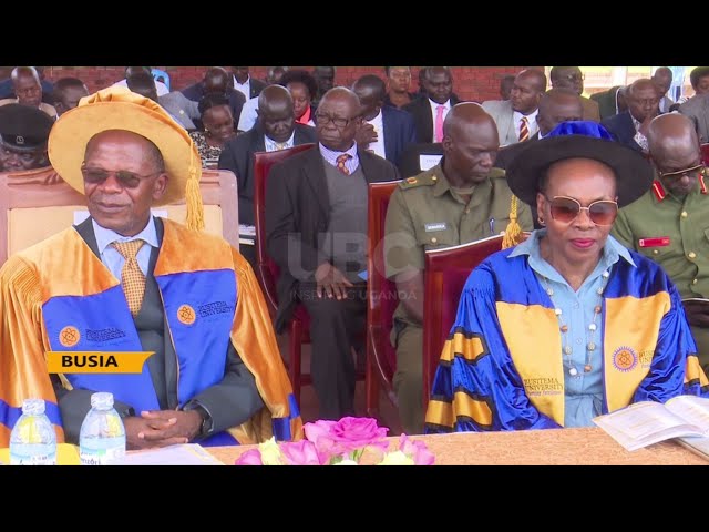 Over 1000 students graduate at Busitema university