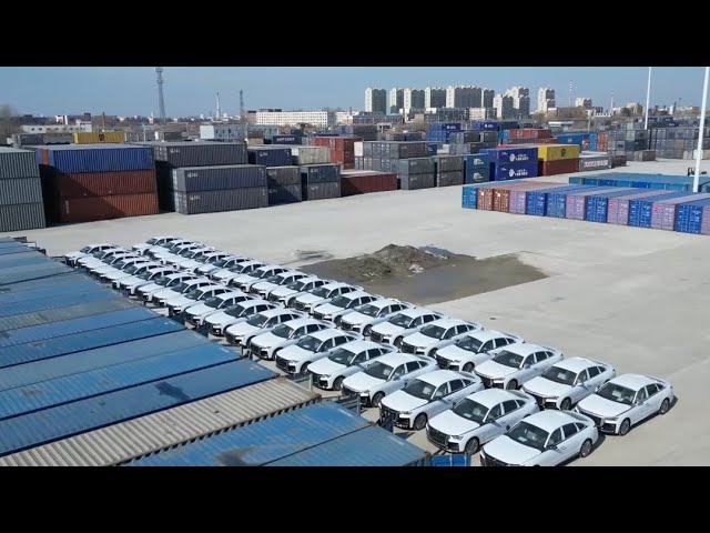 GLOBALink | China-Europe freight trains boost overseas sales of auto company in NE China