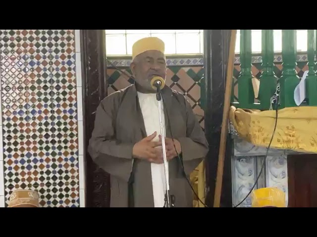 "AZALI, chacun doit prendre ses responsabilités " Discours d'AZALI à la mosquée de Si