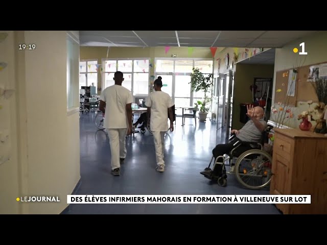 Des élèves infirmiers Mahorais en Formation à Villeneuve sur Lot