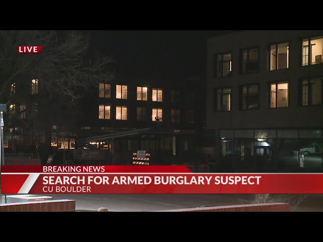 Suspect wanted in armed burglary at CU Boulder