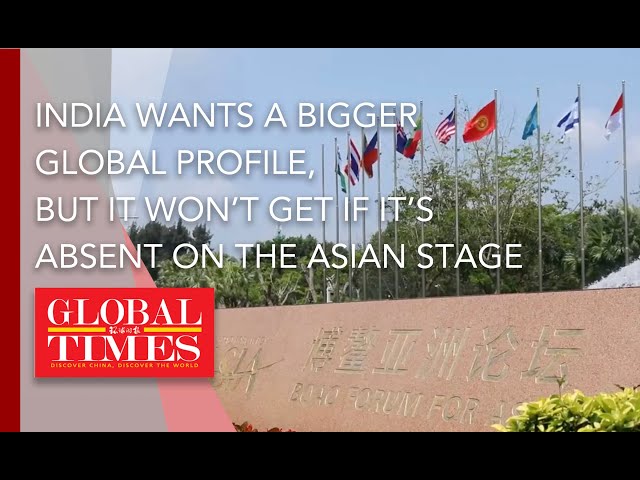 India wants a bigger global profile, but it won’t get if it’s absent on the Asian stage