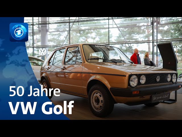 ⁣Vor 50 Jahren lief der erste VW Golf vom Band