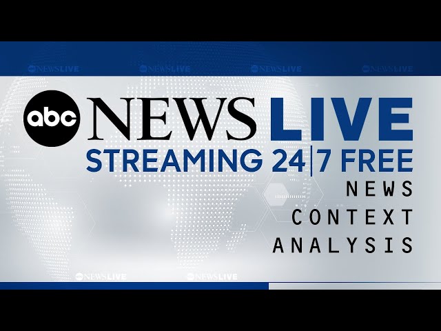 LIVE: ABC News Live - Friday, March 29