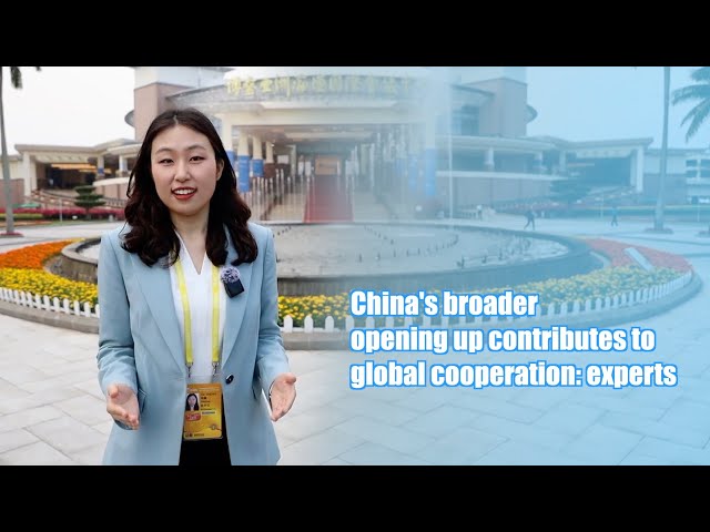 GLOBALink | China's broader opening up contributes to global cooperation: experts