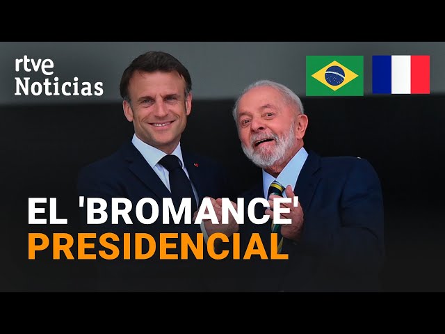 FRANCIA-BRASIL: La VISITA de MACRON a LULA desata un SINFÍN de MEMES en las REDES | RTVE Noticias