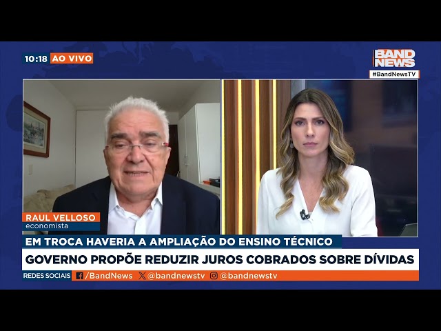 Governo propõe reduzir juros cobrados sobre dívidas | BandNews TV