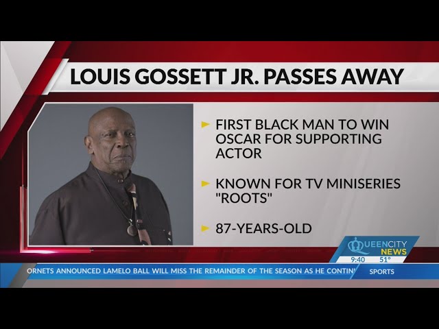 Louis Gossett Jr., 1st Black man to win supporting actor Oscar, dies